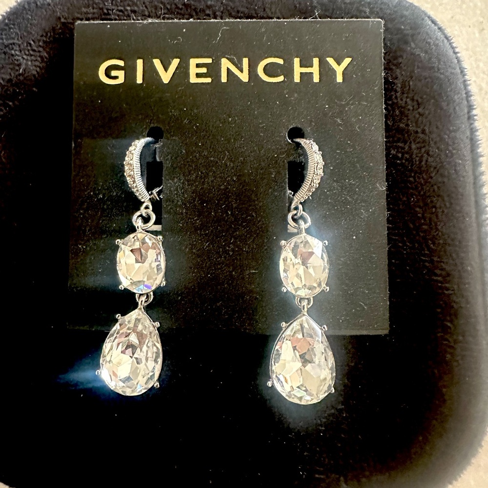 Brand new Givenchy teardrop earrings
